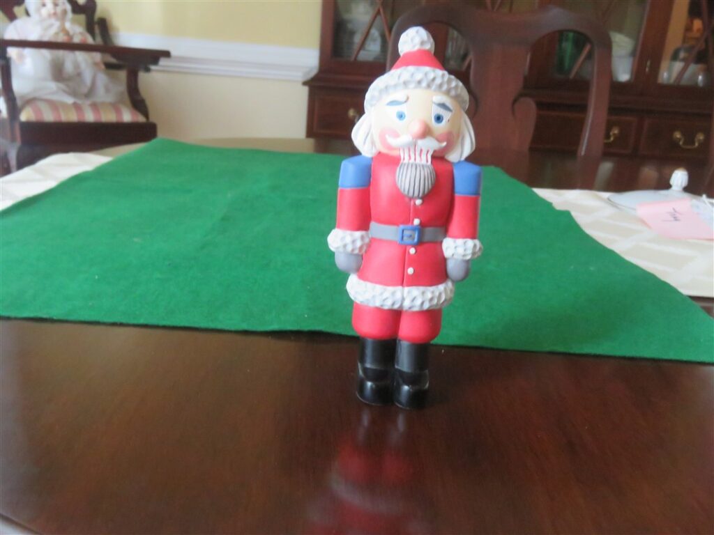 The Collectors Treasury of Santas Nutcracker Santa Figurine by Lenox 1