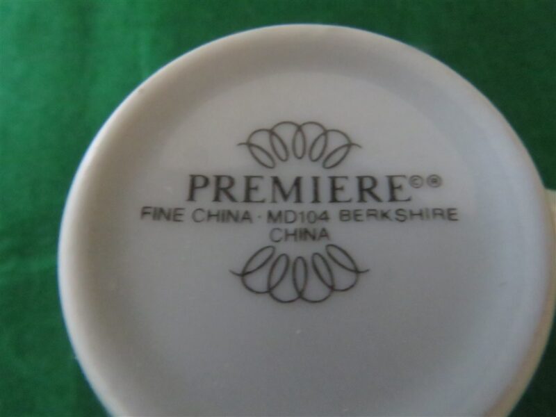 Tea Cup Premier Fine China MD104 Berkshire Cottagecore Floral 4