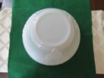 Milk Glass Punch Bowl Harvest Grape Pattern Anchor Hocking 5