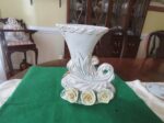 Horn Of Plenty Flower Vase With Roses 1