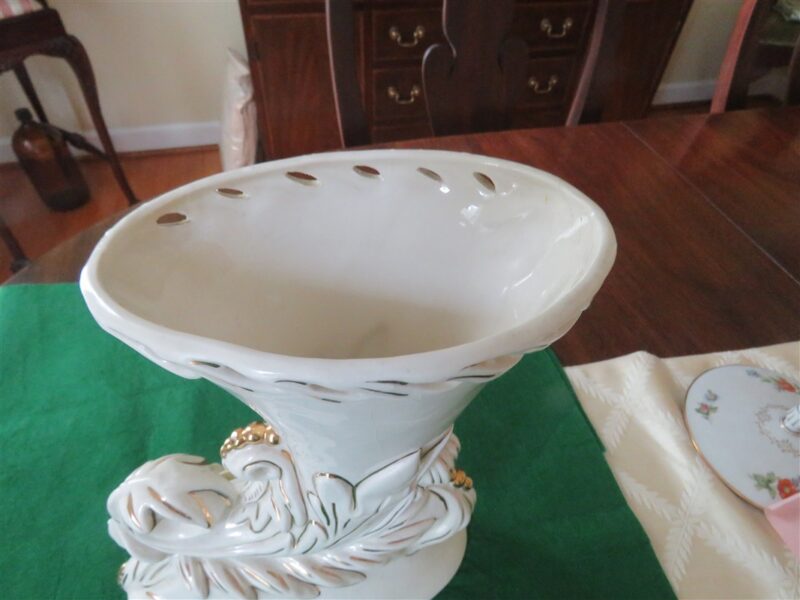 Horn Of Plenty Flower Vase With Roses 5