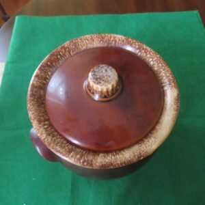 Hull USA Brown Bean Pot Cookie Jar 2