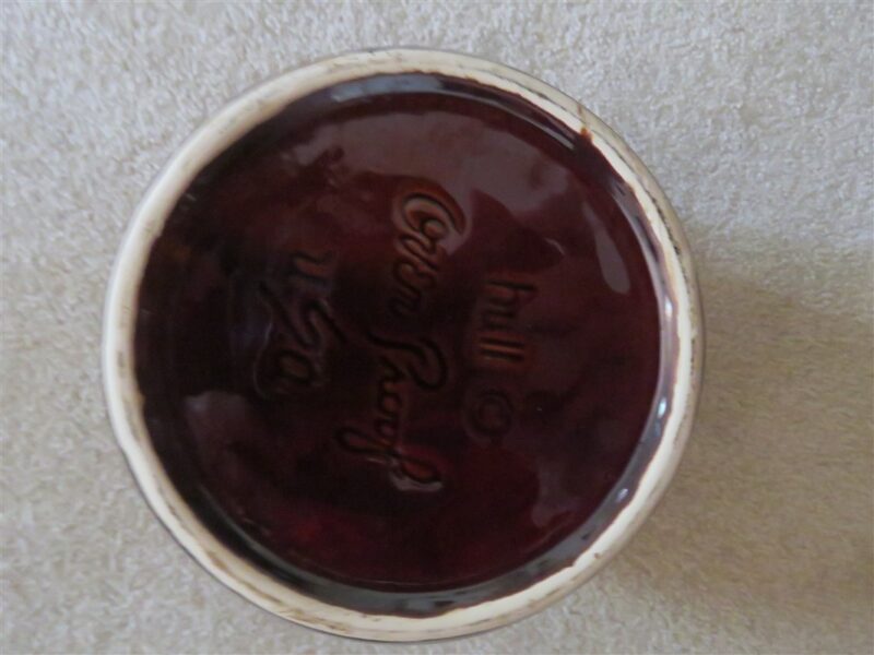 Hull USA Brown Bean Pot Cookie Jar 8