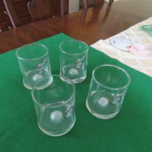 Vintage Arby’s BC Ice Age Thor Collectible Glasses 1981 Set of 4 glasses 1