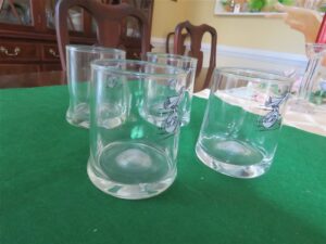 Vintage Arby’s BC Ice Age Thor Collectible Glasses 1981 Set of 4 glasses 2