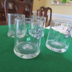 Vintage Arby’s BC Ice Age Thor Collectible Glasses 1981 Set of 4 glasses 2