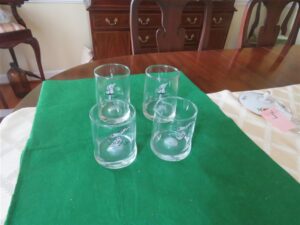 Vintage Arby’s BC Ice Age Thor Collectible Glasses 1981 Set of 4 Glasses 1