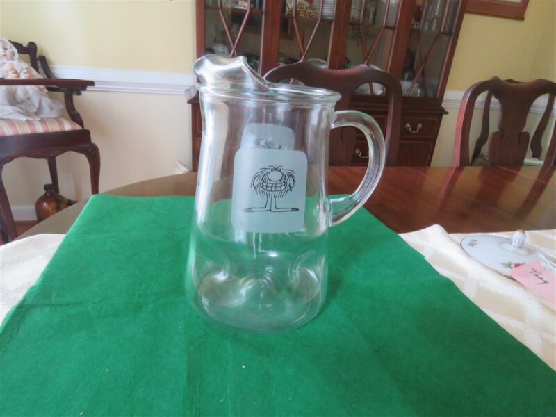 Vintage Arby’s BC Ice Age Collectible Pitcher 1981 a