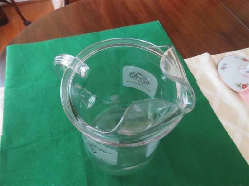 Vintage Arby’s BC Ice Age Collectible Pitcher 1981 c