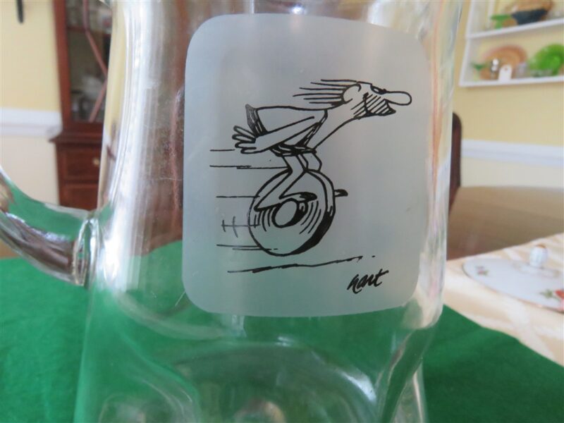 Vintage Arby’s BC Ice Age Collectible Pitcher 1981 e