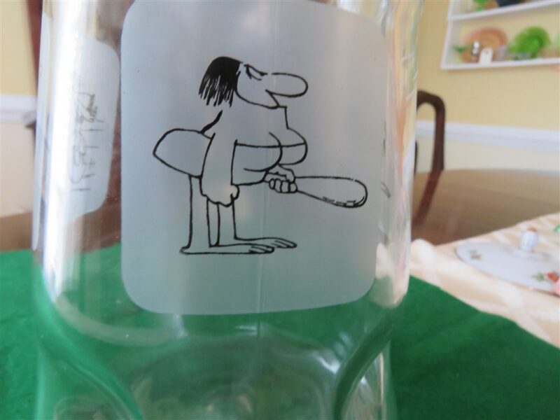 Vintage Arby’s BC Ice Age Collectible Pitcher 1981 f