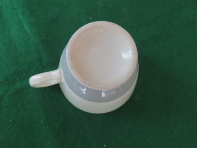 Homer Laughlin Eggshell Cavalier Grey Cup & Saucer 7