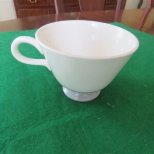 Homer Laughlin Eggshell Cavalier Grey Footed Cup 12
