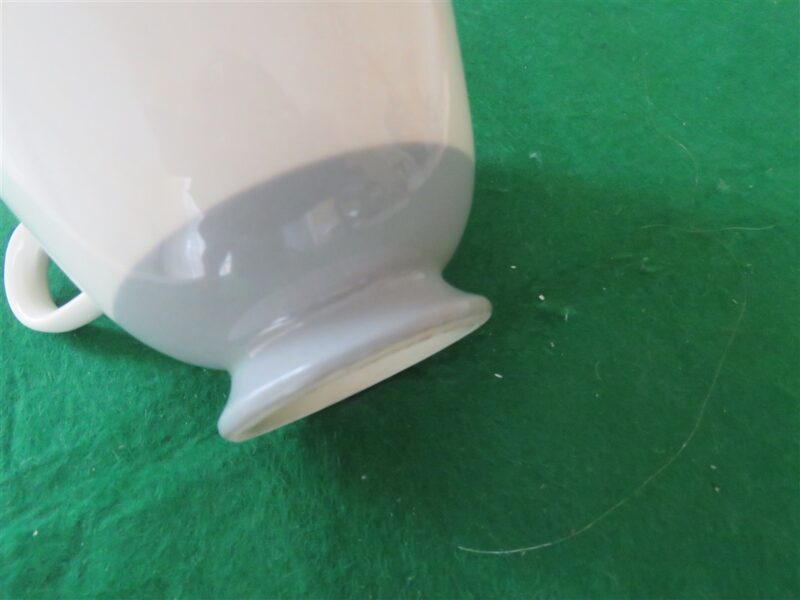 Homer Laughlin Eggshell Cavalier Grey Cup & Saucer 4