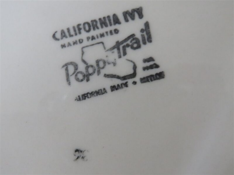 Metlox PoppyTrail California Ivy Dinner Plate 5