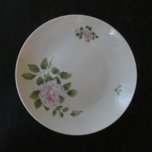 Louis Lourioux Porcelain Luncheon Plate Rose 1