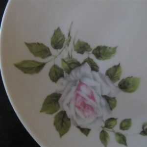 Louis Lourioux Porcelain Luncheon Plate Rose 2