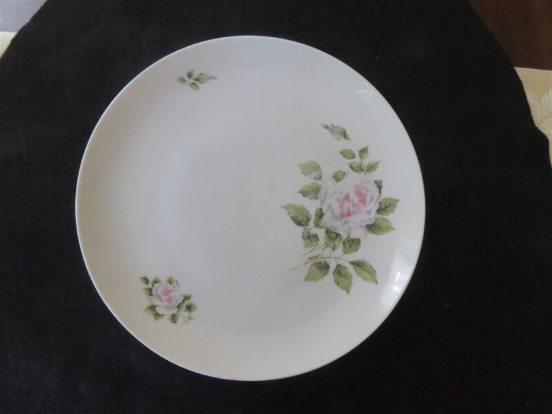 Louis Lourioux Dinner Plate Floral Rose 1