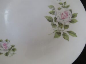 Louis Lourioux Dinner Plate Floral Rose 2