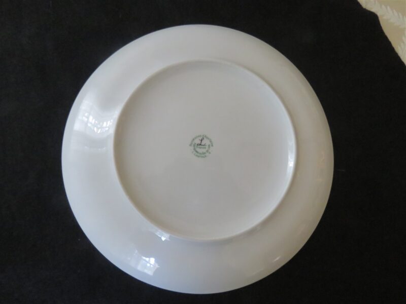 Louis Lourioux Dinner Plate Floral Rose 3