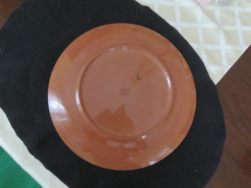 Stangle Platter Country Garden 14 ¼ inches diameter. 3