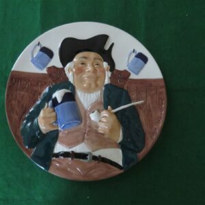 Toby Filpot Plate Collection by Wilfred Blandford. Made by Davenport Pottery 1