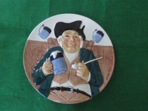 Toby Filpot Plate Collection by Wilfred Blandford. Made by Davenport Pottery 1