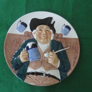Toby Filpot Plate Collection by Wilfred Blandford. Made by Davenport Pottery 1