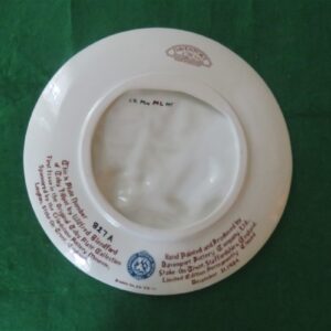 Toby Filpot Plate Collection by Wilfred Blandford. Made by Davenport Pottery 2