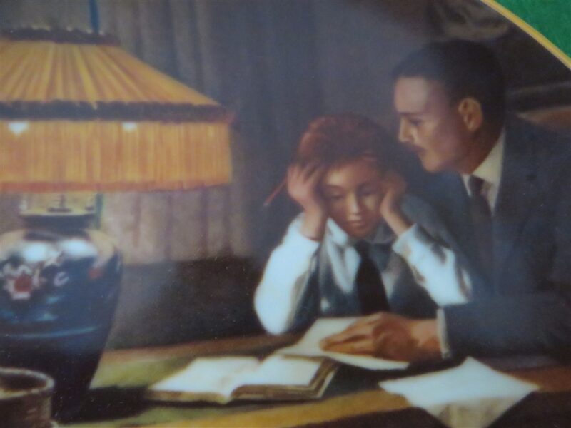 Norman Rockwell “Father’s Help” Light Campaign Series Edwin M Knowles 4
