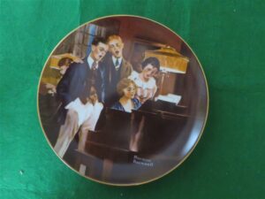 Norman Rockwell “Close Harmony” Light Campaign Series Edwin M Knowles 1