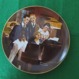 Norman Rockwell “Close Harmony” Light Campaign Series Edwin M Knowles 1