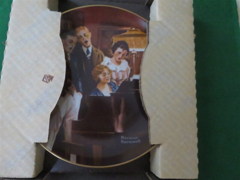 Norman Rockwell “Close Harmony” Light Campaign Series Edwin M Knowles 7