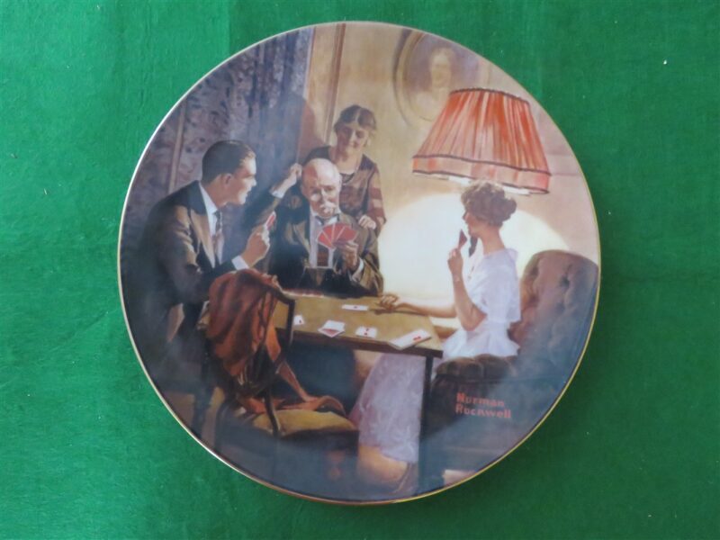 Norman Rockwell “This Is The Room That Light Made” Light Campan Series Edwin M Knowles 1
