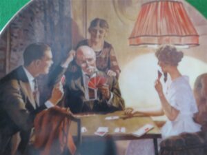 Norman Rockwell “This Is The Room That Light Made” Light Campan Series Edwin M Knowles 2