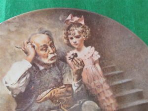 Norman Rockwell Collector Plate “The Cobbler” Knowles 2