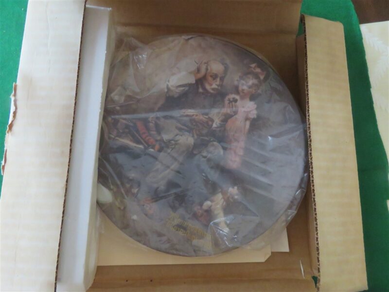 Norman Rockwell Collector Plate “The Cobbler” Knowles 7