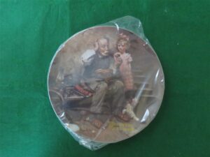 Norman Rockwell Collector Plate “The Cobbler” 1