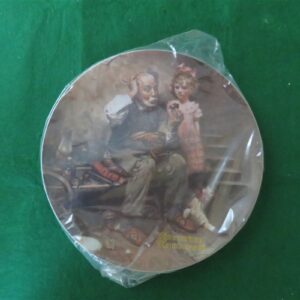 Norman Rockwell Collector Plate “The Cobbler” 1