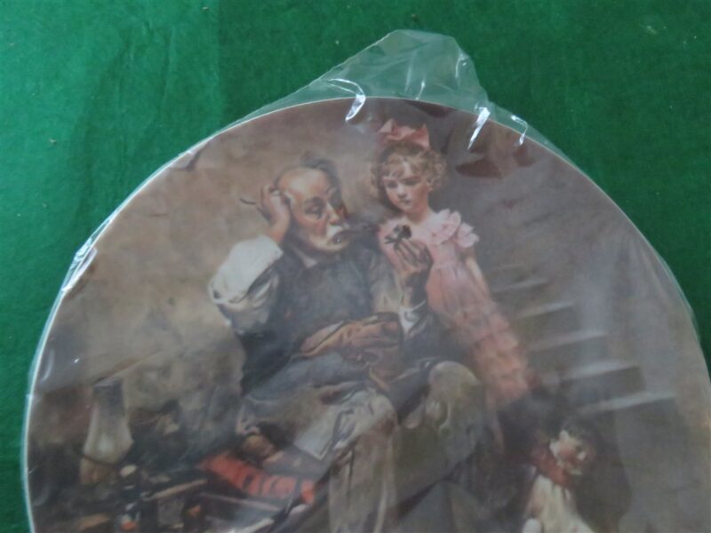 Norman Rockwell Collector Plate “The Cobbler” 2
