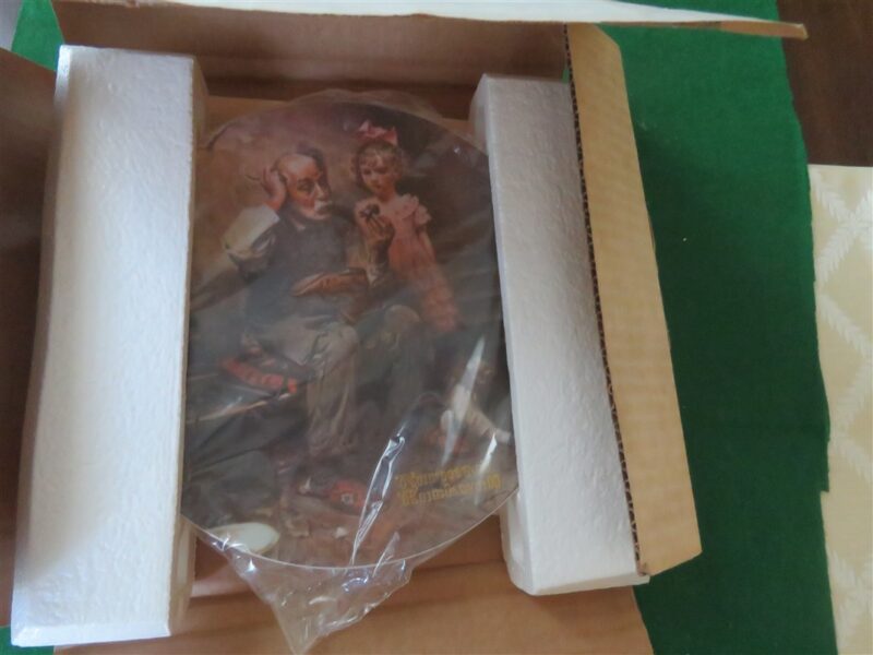 Norman Rockwell Collector Plate “The Cobbler” 7