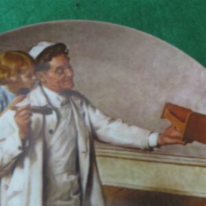 Norman Rockwell Collector Plate “The Painter” Plate #E6968 b