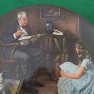 Norman Rockwell Collector Plate “The Story Teller” 3