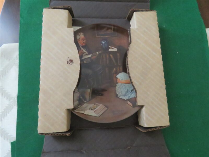 Norman Rockwell Collector Plate “The Story Teller” 7