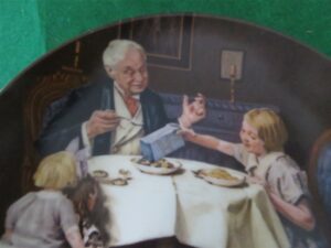 Norman Rockwell Collector Plate “The Gourmet” 2