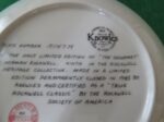 Norman Rockwell Collector Plate “The Gourmet” 4
