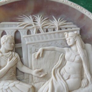 Antony & Cleopatra Decorative Plate Great Romances Of History By Carl Romanelli 2