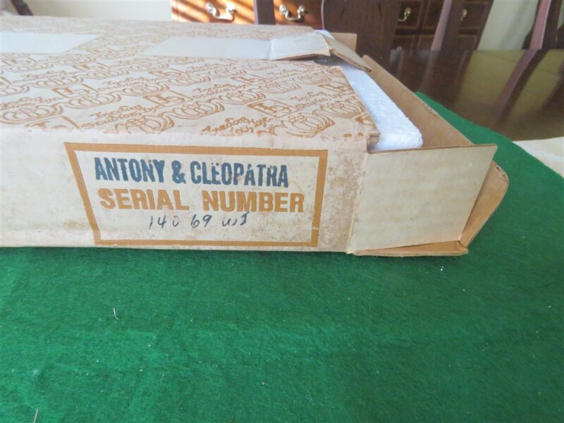 Antony & Cleopatra Decorative Plate Great Romances Of History By Carl Romanelli 8
