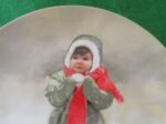Winter Angel Collector Plate Donald Zolan Wonder of Childhood Collection 2