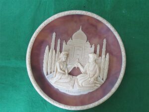 Taj Mahal Decorative Plate 1